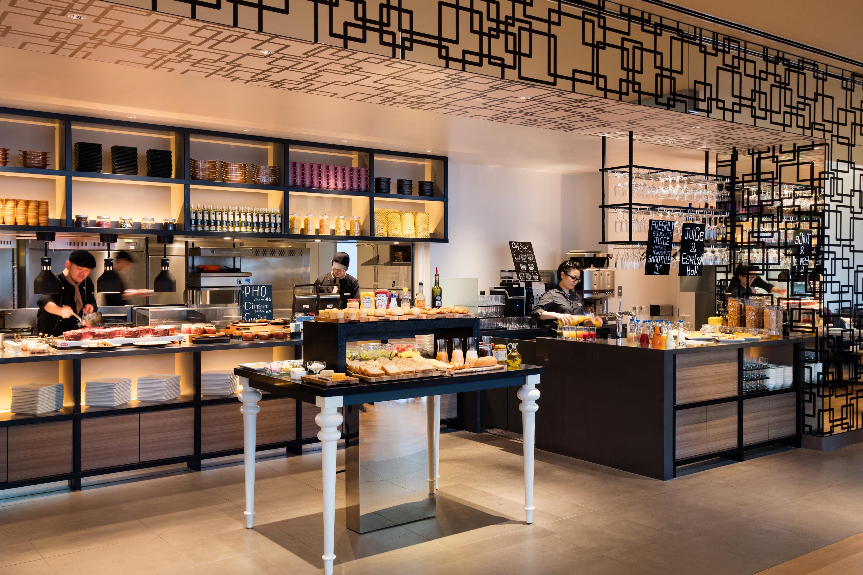 Courtyard By Marriott Shin-Osaka Station Hotel Buitenkant foto The restaurant