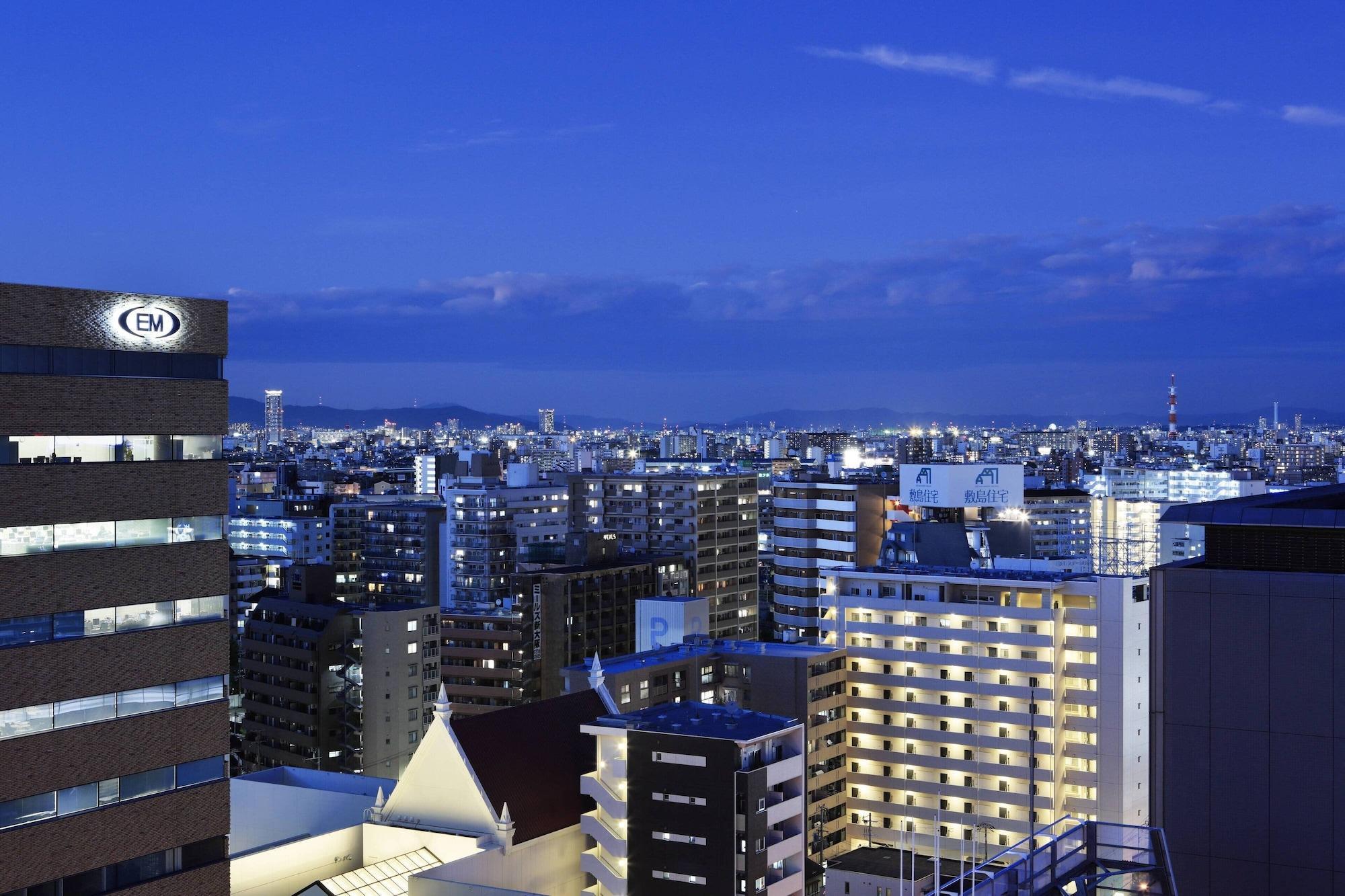Courtyard By Marriott Shin-Osaka Station Hotel Buitenkant foto View from the hotel