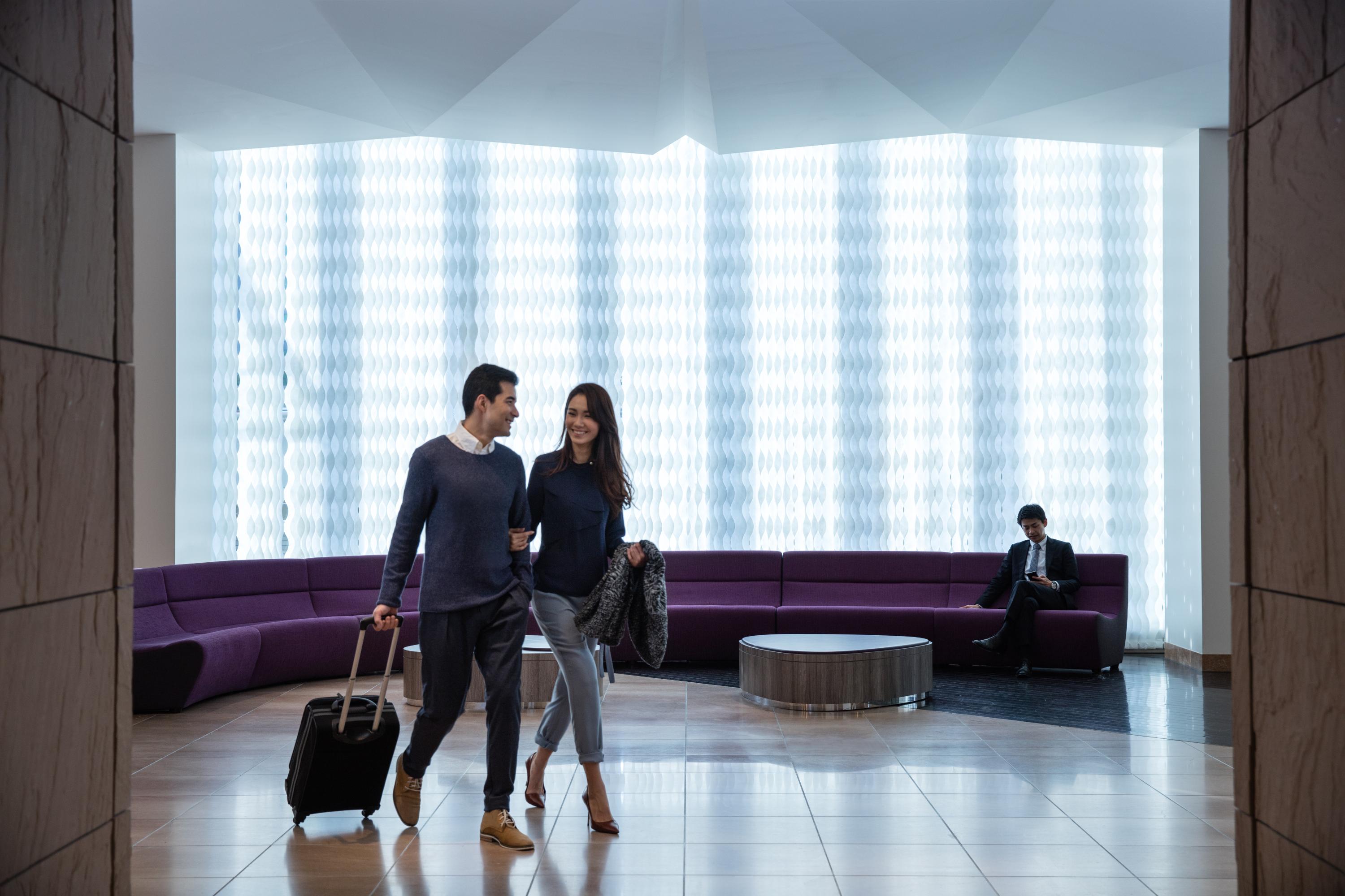 Courtyard By Marriott Shin-Osaka Station Hotel Buitenkant foto The lobby of the hotel